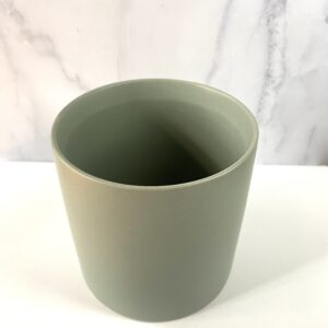 Light green oblique pot